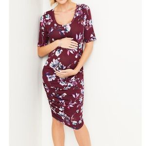NWOT Floral Maternity Dress